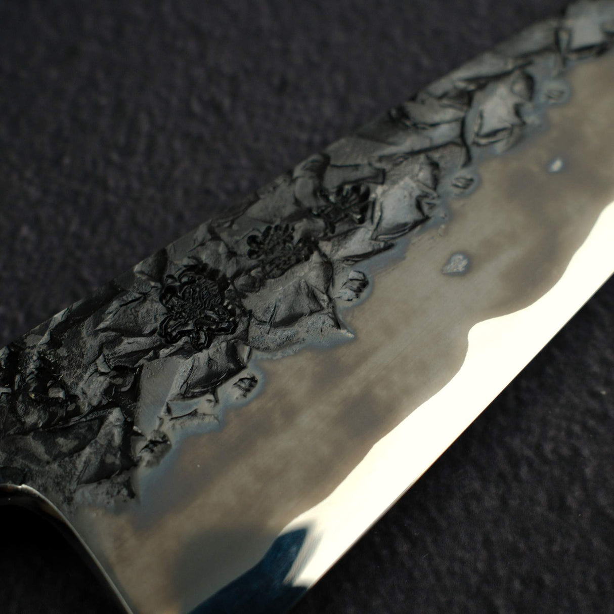 Kisuke x Xinguo Blue 1 Tsuchime Honesuki 150mm w/ Guard