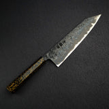Kisuke x Xinguo Blue 1 Tsuchime K-tip Gyuto 240mm w/ Magnetic Guard & Urushi Handle