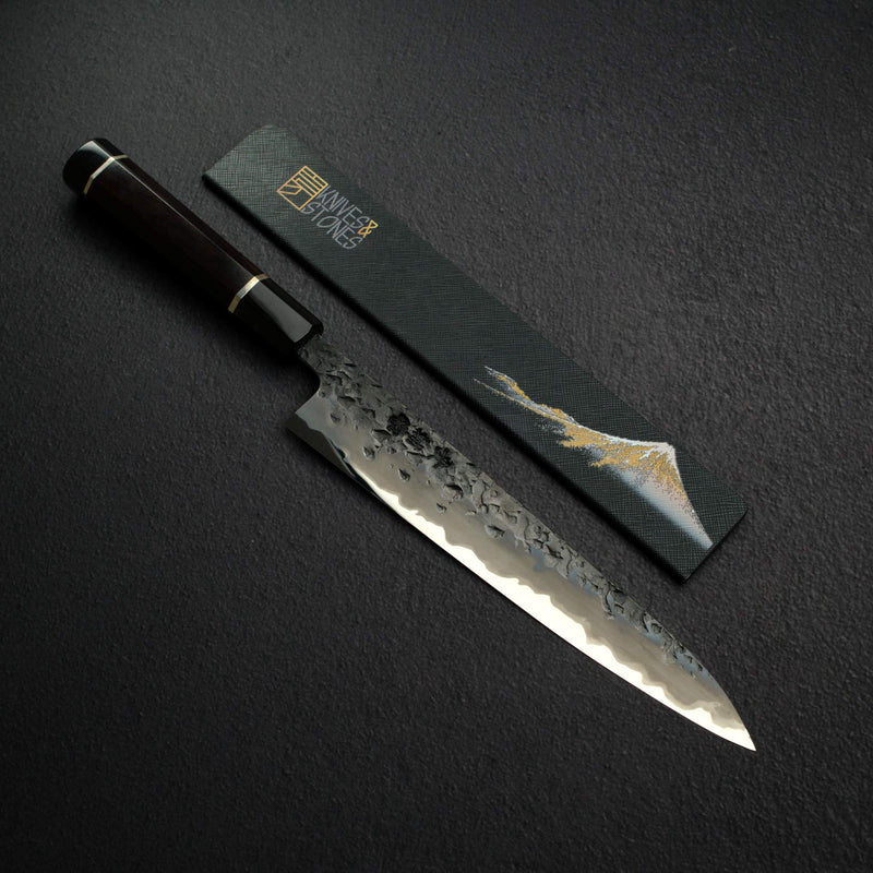 Kisuke x Xinguo Blue 1 Tsuchime Sujihiki 240mm w/ Magnetic Guard
