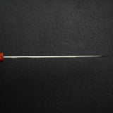 真崎 青鋼二號 鏡面 切付柳刃 240mm 附漆塗刀柄與護手