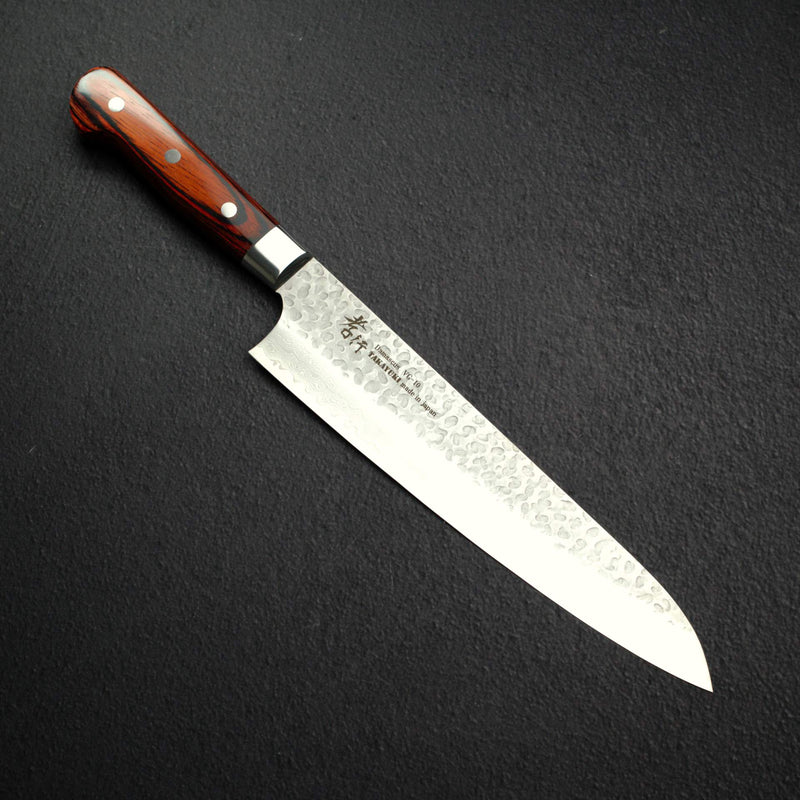 堺孝行 VG10鋼 33層鎚目大馬士革牛刀 240mm (9.4")