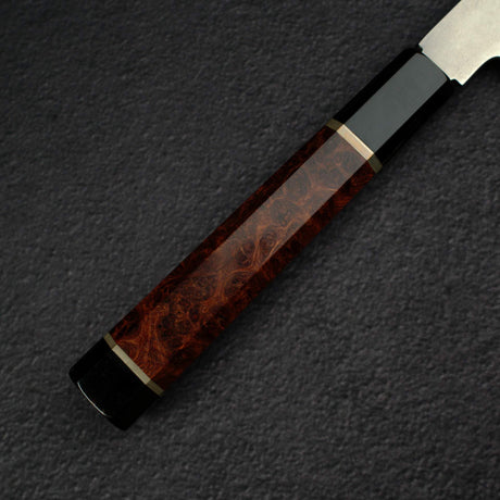 Xinguo 超級青鋼 本燒 牛刀 240mm 雙隔片 花梨瘤木柄 附刀鞘