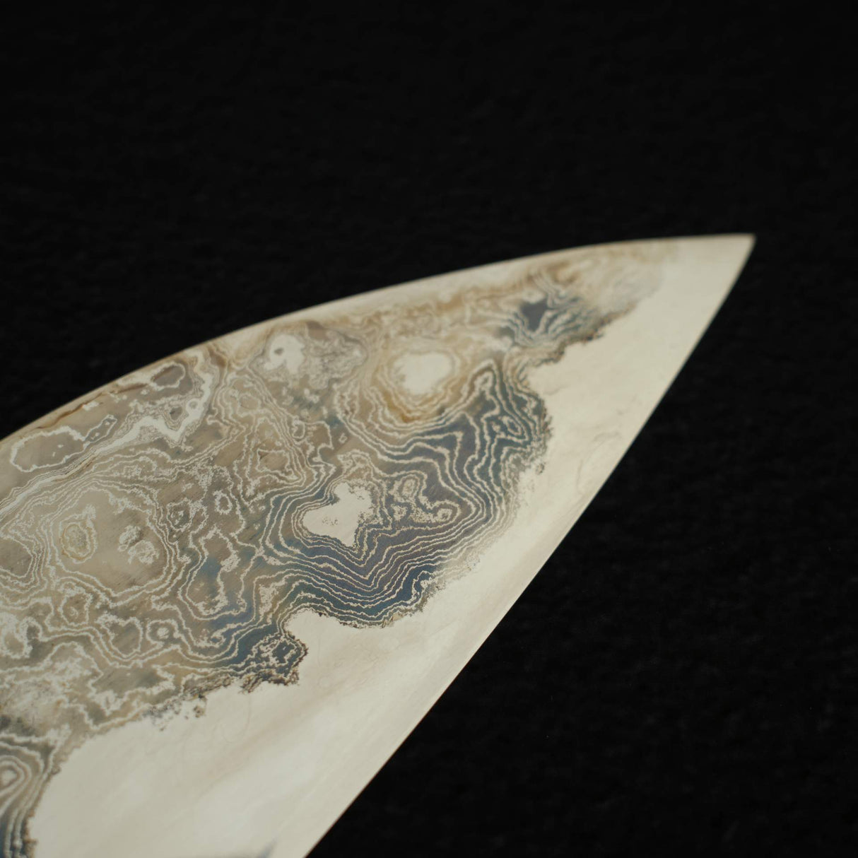 Kisuke x XinguoBlue 1 Byakku Enn Damascus Gyuto 300mm