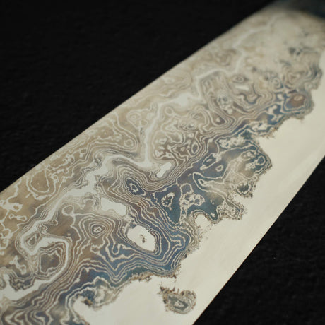 Kisuke x 新國 青鋼一號 白煙大馬士革 牛刀 300mm