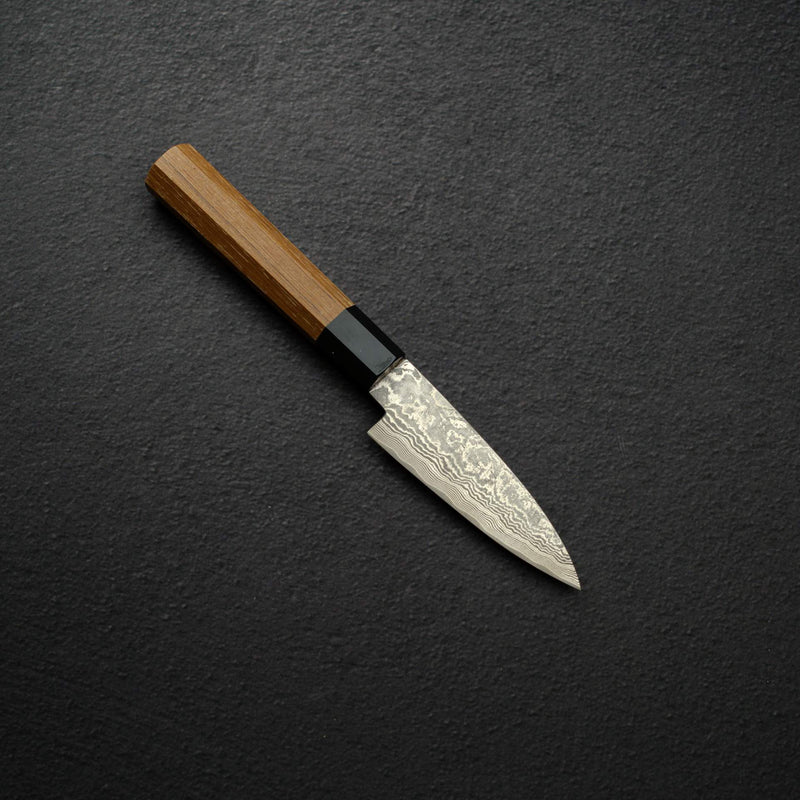 Shiro Kamo SG2/R2 墨流し大馬士革 小刀 90mm