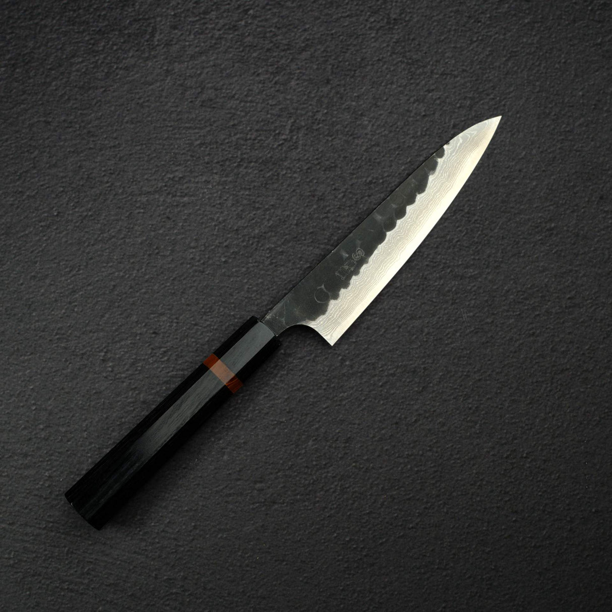 Nao Yamamoto Aogami Super Kurouchi Damascus Petty 150mm w/ Saya