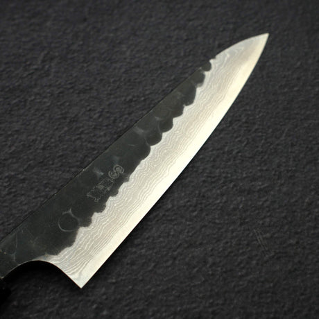 Nao Yamamoto Aogami Super Kurouchi Damascus Petty 150mm w/ Saya