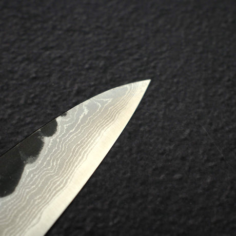 Nao Yamamoto Aogami Super Kurouchi Damascus Petty 150mm w/ Saya
