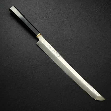 田中重樹 VG10 大馬士革 先丸蛸引 300mm（附鞘）