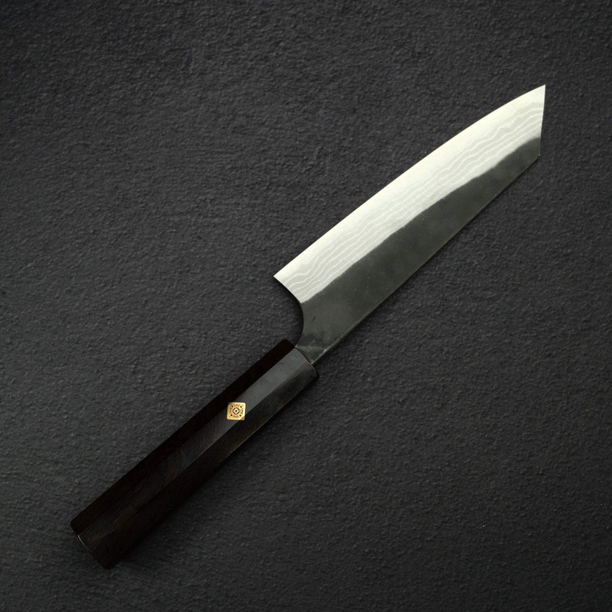 Yoshimi Kato Kintaro White 2 Damascus KU Nashiji Bunka 180mm