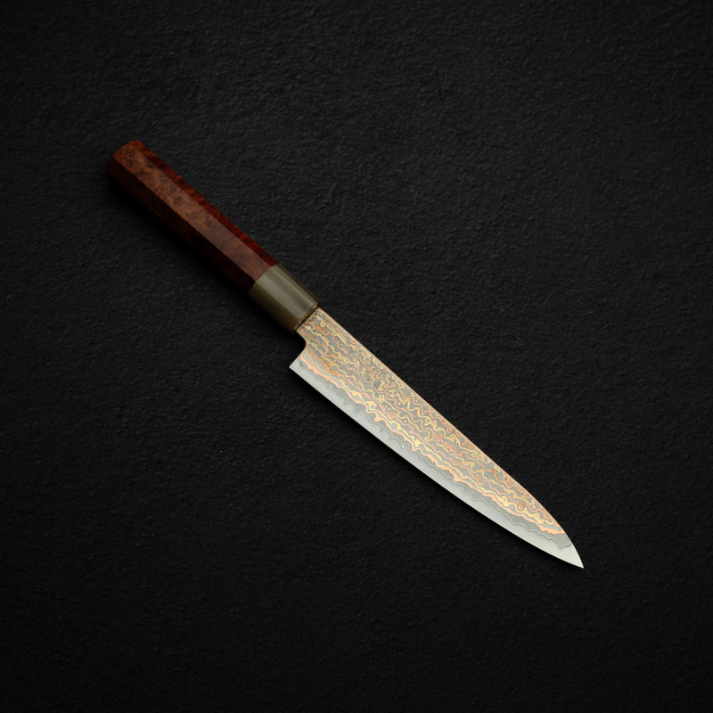 初心 火鳥 V-Toku 2 小刀 / 蔬果刀 150mm 彩虹 大馬士革 處理