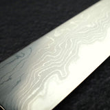 初心 木漏日 青鋼一號 大馬士革 小刀 150mm 帶護手 無刻字