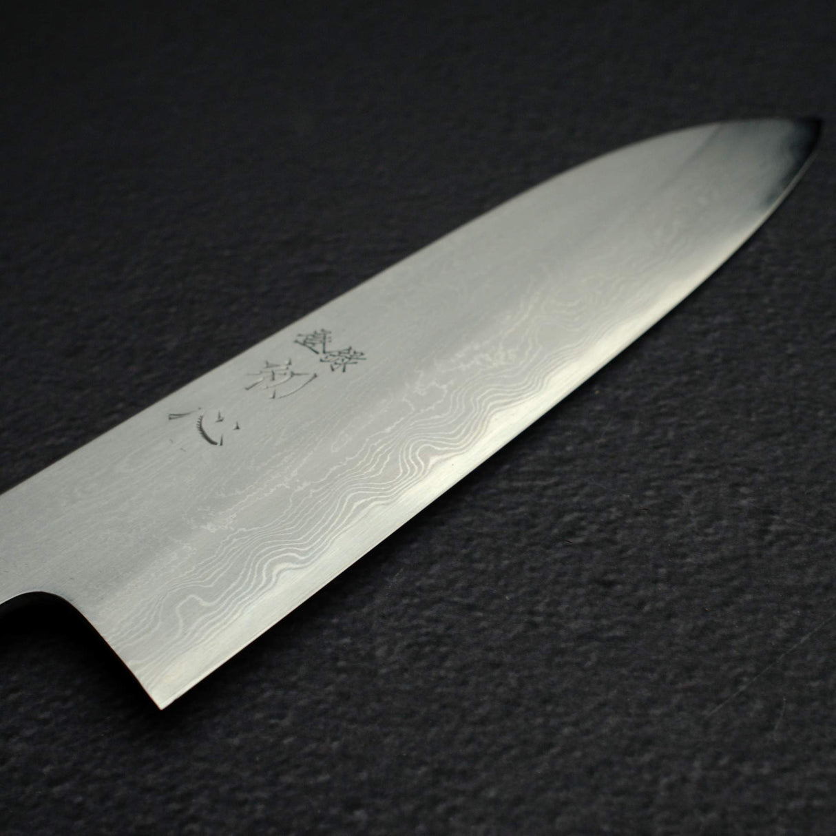 初心 x 中川聰 青鋼一號大馬士革三德刀 170mm