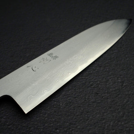初心 x 中川聰 青鋼一號大馬士革三德刀 170mm