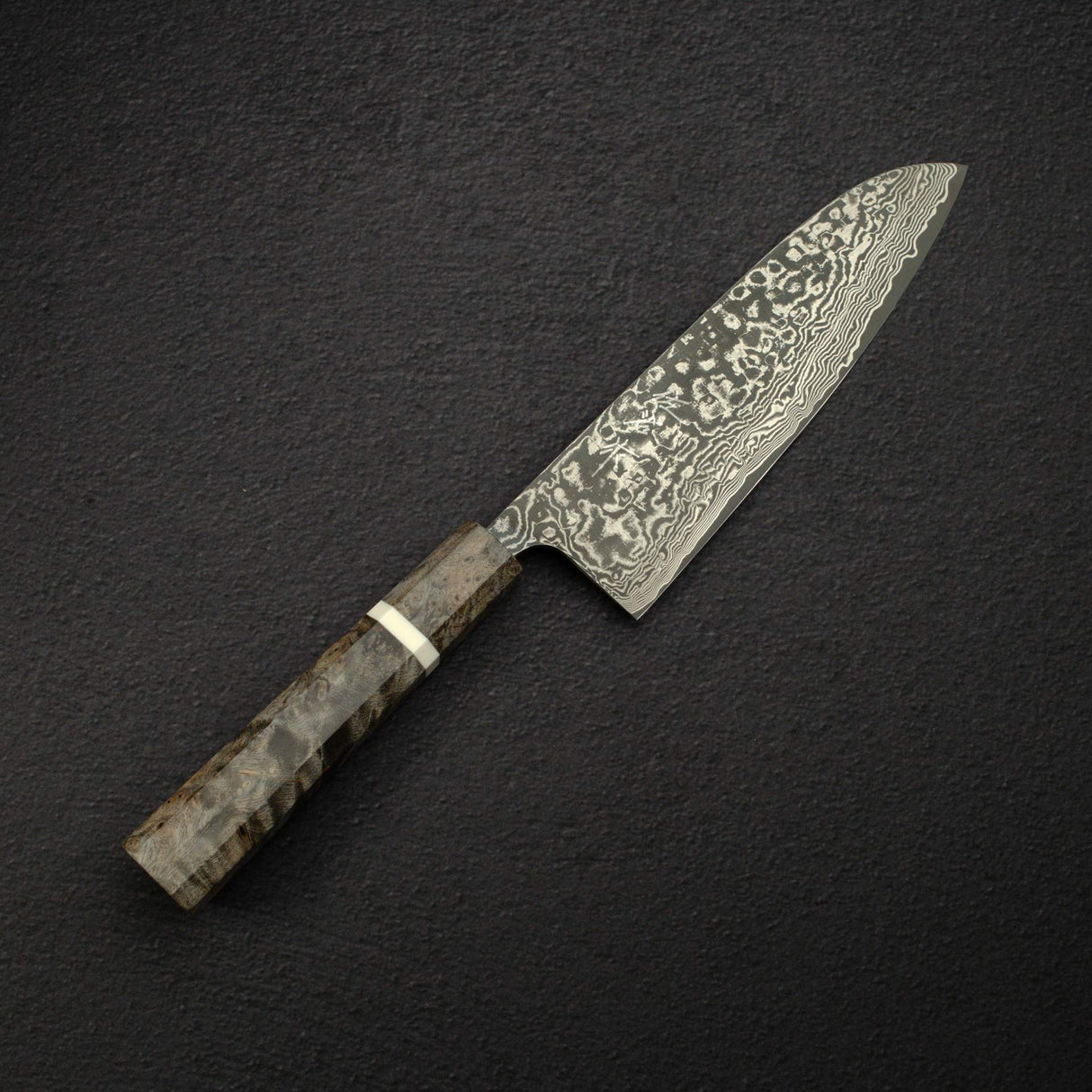 Takeshi Saji SG2 黑大馬士革三德刀 180mm 樺木柄