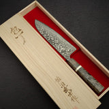 Takeshi Saji SG2 黑大馬士革三德刀 180mm 樺木柄