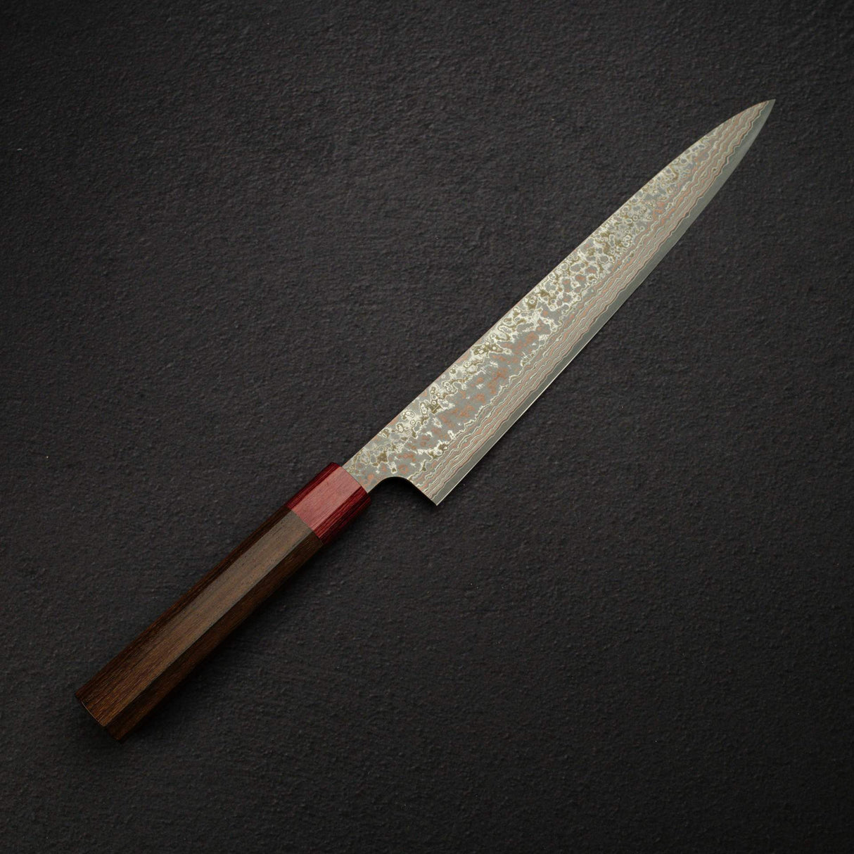 佐治武士 VG10 鋼 彩虹大馬士革蝕刻 筋引 270mm