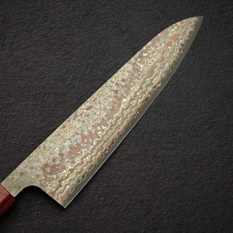 Takeshi Saji VG10 Rainbow Damascus Gyuto 240mm