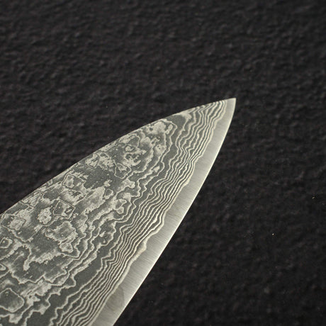 Tanaka R2 Damascus Gyuto 240mm with Ironwood Western Handle w/ Guard