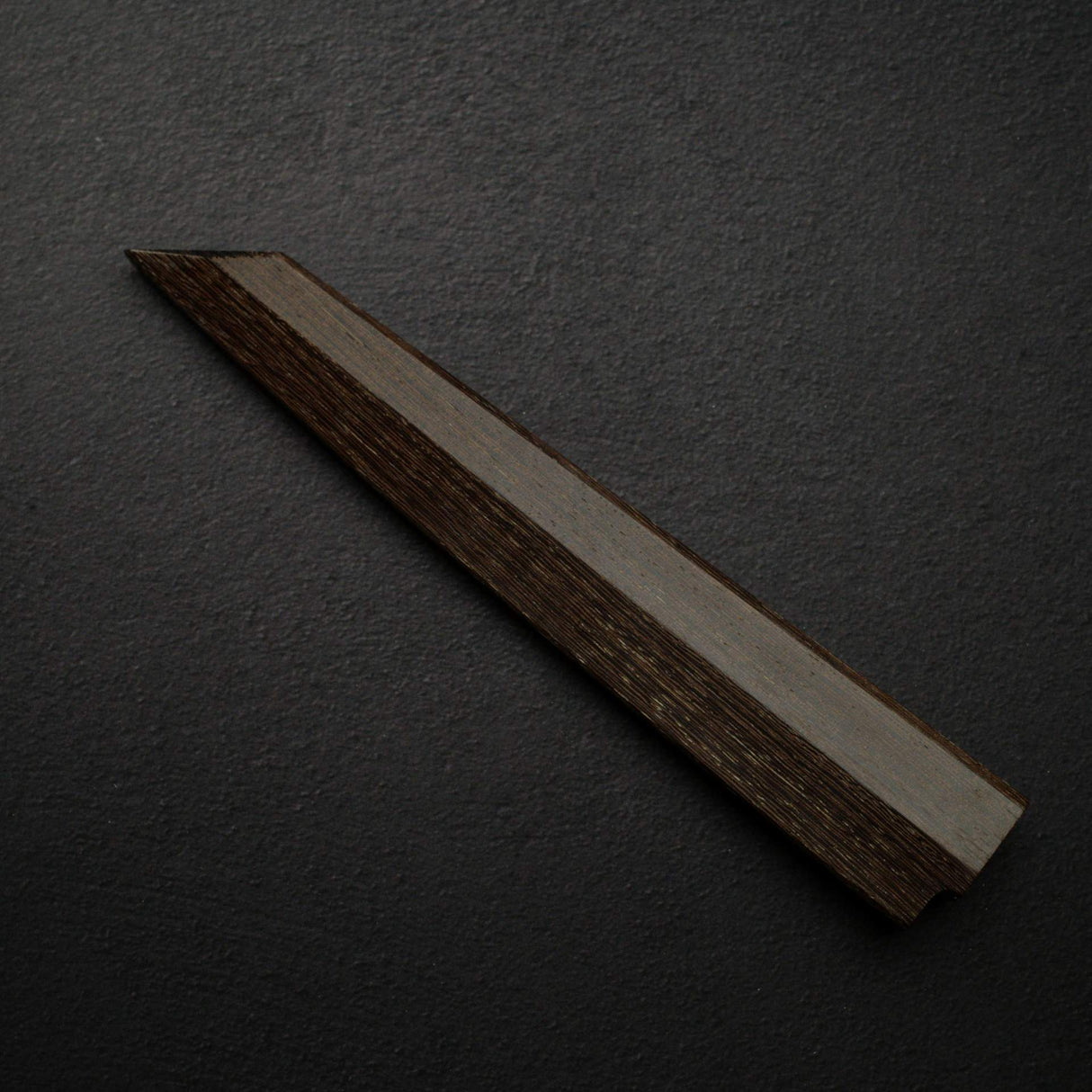 K&S Kritsuke (K-tip) Yanagiba Hardwood  Saya, Left Handed Standard Profile