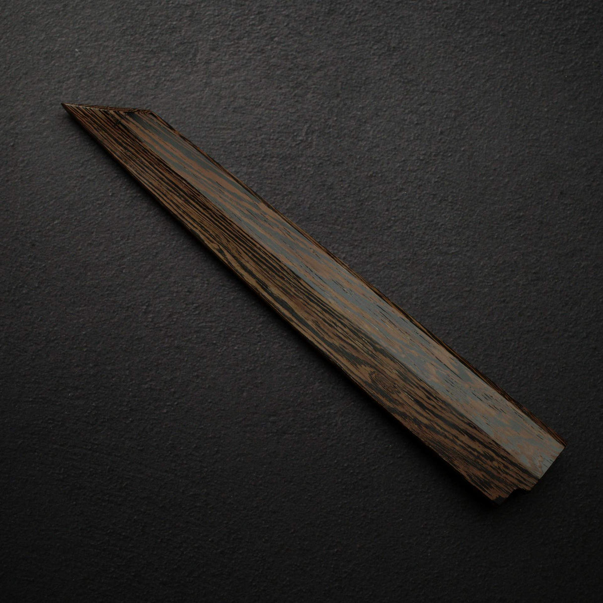 K&S Kritsuke (K-tip) Yanagiba Hardwood  Saya, Left Handed Standard Profile