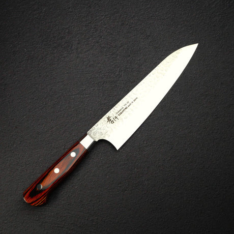堺孝行 VG-10 牛刀 210mm (8.9") 33層鎚目大馬士革