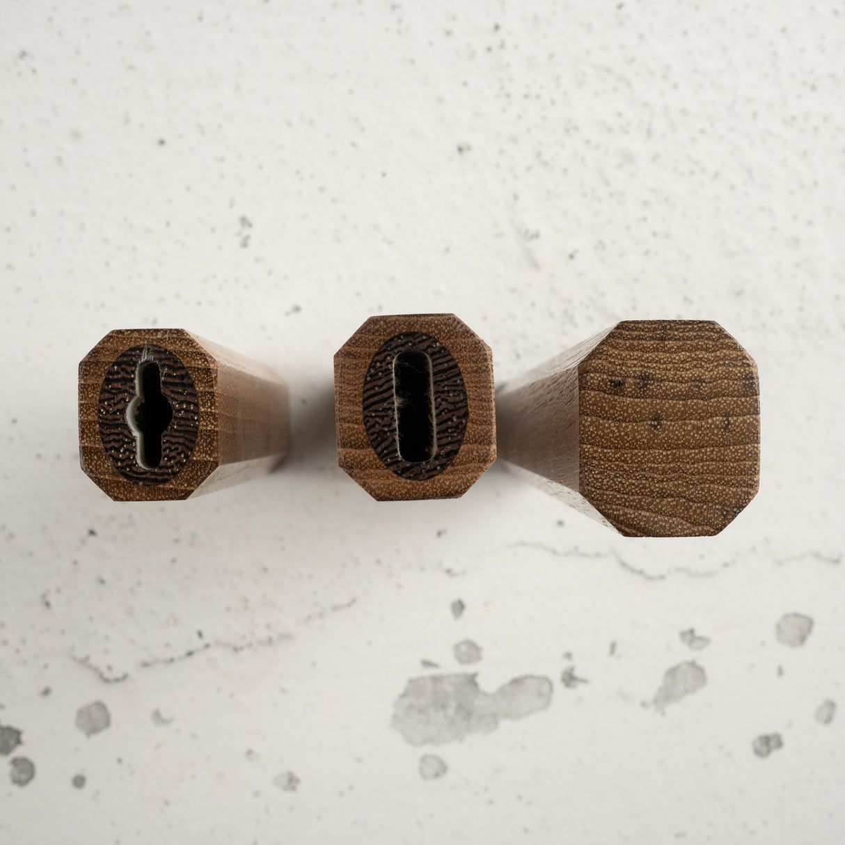 Teak Octagonal Mono WA Handle