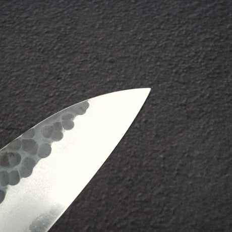 昌景 Koishi AS 牛刀 210mm 超級青鋼 黑打 鎚目 Knives and Stones 岩刃社 Hearted-shaped 鐵木 Handle