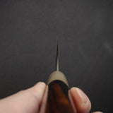 昌景 Koishi AS 牛刀 210mm 超級青鋼 黑打 鎚目 Knives and Stones 岩刃社 Hearted-shaped 鐵木 Handle
