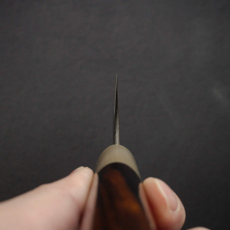 昌景 Koishi AS 牛刀 210mm 超級青鋼 黑打 鎚目 Knives and Stones 岩刃社 Hearted-shaped 鐵木 Handle