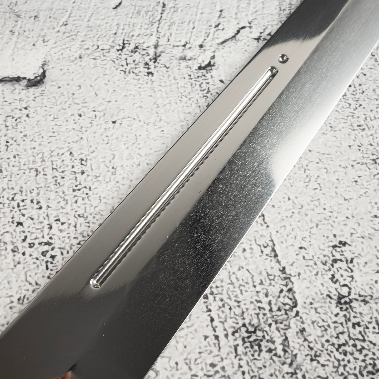 珍稀：池田義一 Blue #1 水本燒K型柳刃300mm 血槽