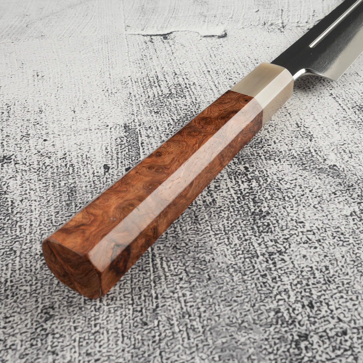 珍稀：池田義一 Blue #1 水本燒K型柳刃300mm 血槽