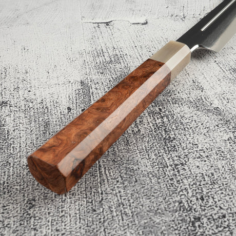 珍稀：池田義一 Blue #1 水本燒K型柳刃300mm 血槽