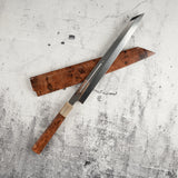 珍稀：池田義一 Blue #1 水本燒K型柳刃300mm 血槽