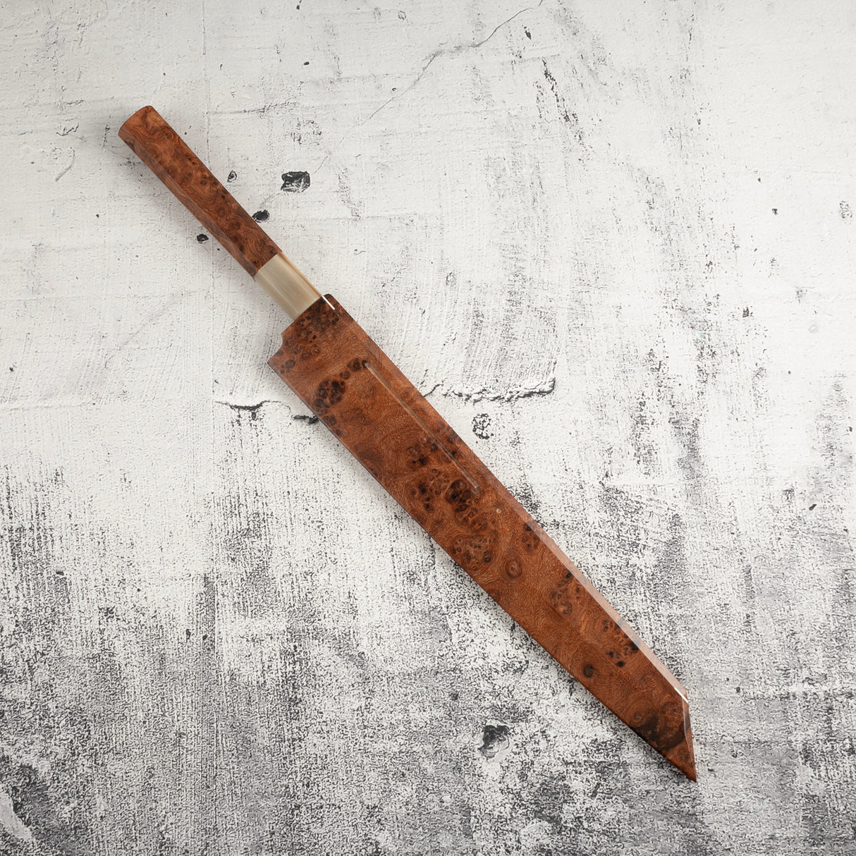 珍稀：池田義一 Blue #1 水本燒K型柳刃300mm 血槽