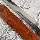 珍稀：池田義一 Blue #1 水本燒K型柳刃300mm 血槽 Pau Rosa套裝