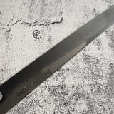 珍稀：池田義一 Blue #1 水本燒K型柳刃300mm 血槽 Pau Rosa套裝