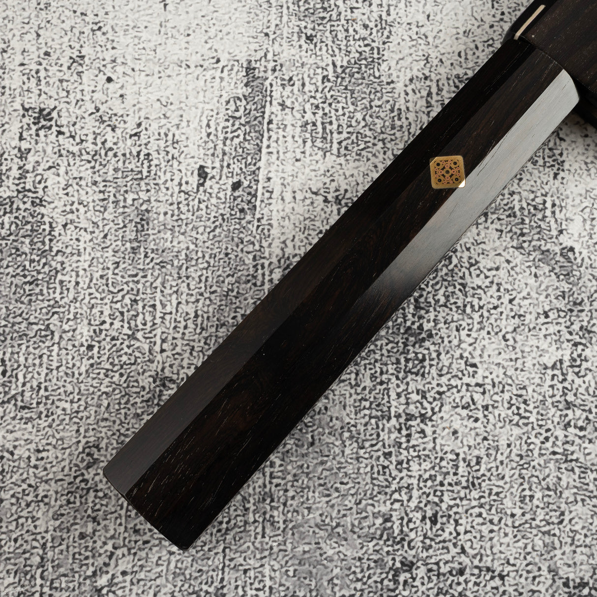 珍稀：池田義一 Blue #1 水本燒K型柳刃300mm 血槽烏木套裝