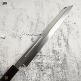 珍稀：池田義一 Blue #1 水本燒K型柳刃300mm 血槽烏木套裝