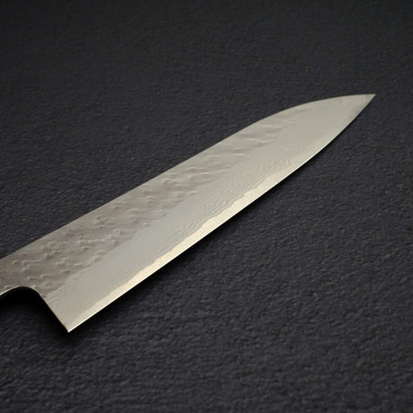 二唐 VG-10 大馬士革 鎚目 牛刀 210mm Black Chacate Handle