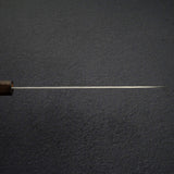 Nigara VG10 Damascus Tsuchime Gyuto 210mm Black Chacate Handle