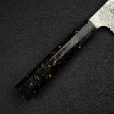 Hatsukokoro x Nigara VG XEOS Kurozome Damascus Gyuto 210mm w/ Saya