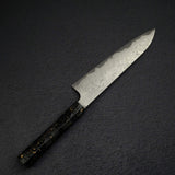 Hatsukokoro x Nigara VG XEOS Kurozome Damascus Gyuto 210mm w/ Saya