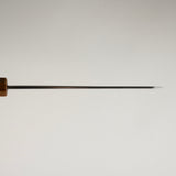 松原藍二號 K型菜刀 180mm 梨地燒栗木柄