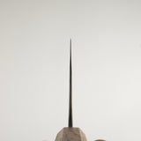 松原藍二號 K型菜刀 180mm 梨地燒栗木柄