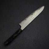 Hatsukokoro x Nigara VG XEOS Kurozome Damascus Gyuto 240mm  w/ Saya