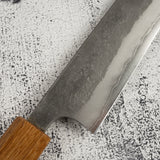 Matsubara Blue 2 K-tip Sujihiki 240mm Nashiji Burnt Kashi