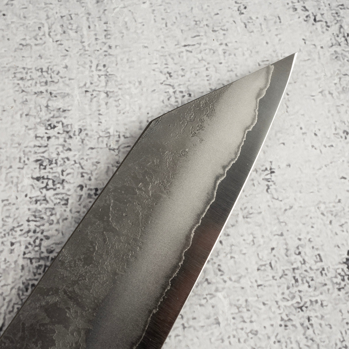 Matsubara Blue 2 K-tip Sujihiki 240mm Nashiji Burnt Kashi