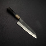 Naoto 青鋼一號 大馬士革 黑打 三德刀 180mm