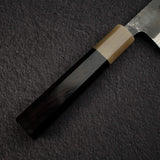 Naoto 青鋼一號 大馬士革 黑打 三德刀 180mm
